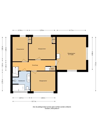 Floorplan - Zuidwenk 59, 3751 CB Bunschoten-Spakenburg
